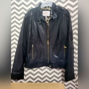 Laundry By Shelli Segal Leather Jacket